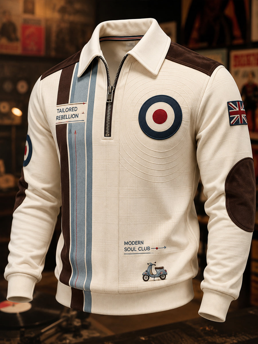 Men's Paul Weller And British Mod Culture Long Sleeve T-Shirt