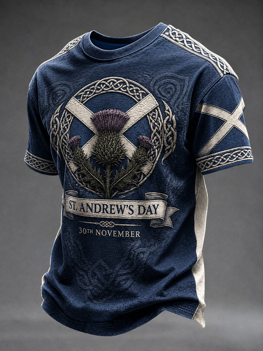 Men's St Andrew’s Day Printed T-shirt