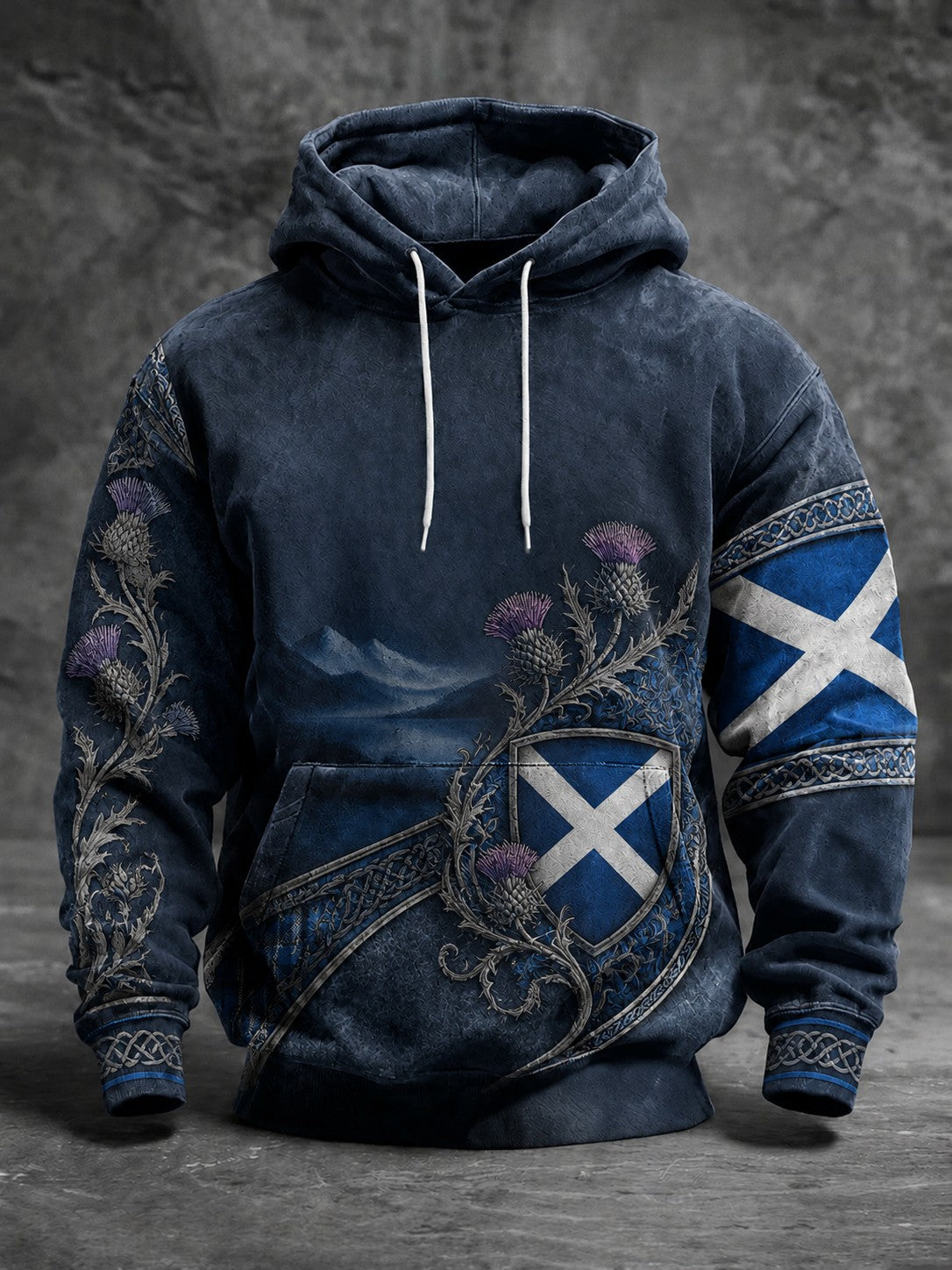 Men's Scotland St. Andrew's Day Printed Hoodie