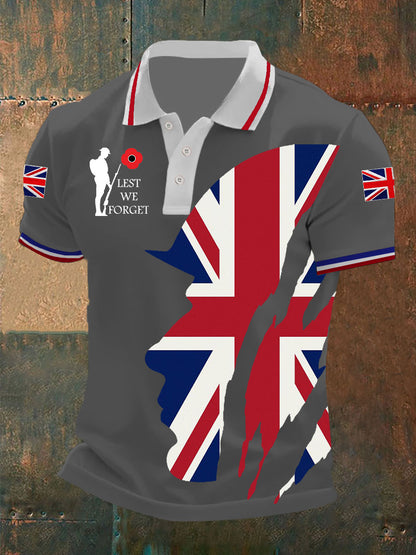 Men's Remembrance Day Lest We Forget Shirt