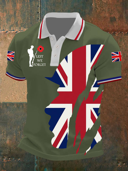 Men's Remembrance Day Lest We Forget Shirt