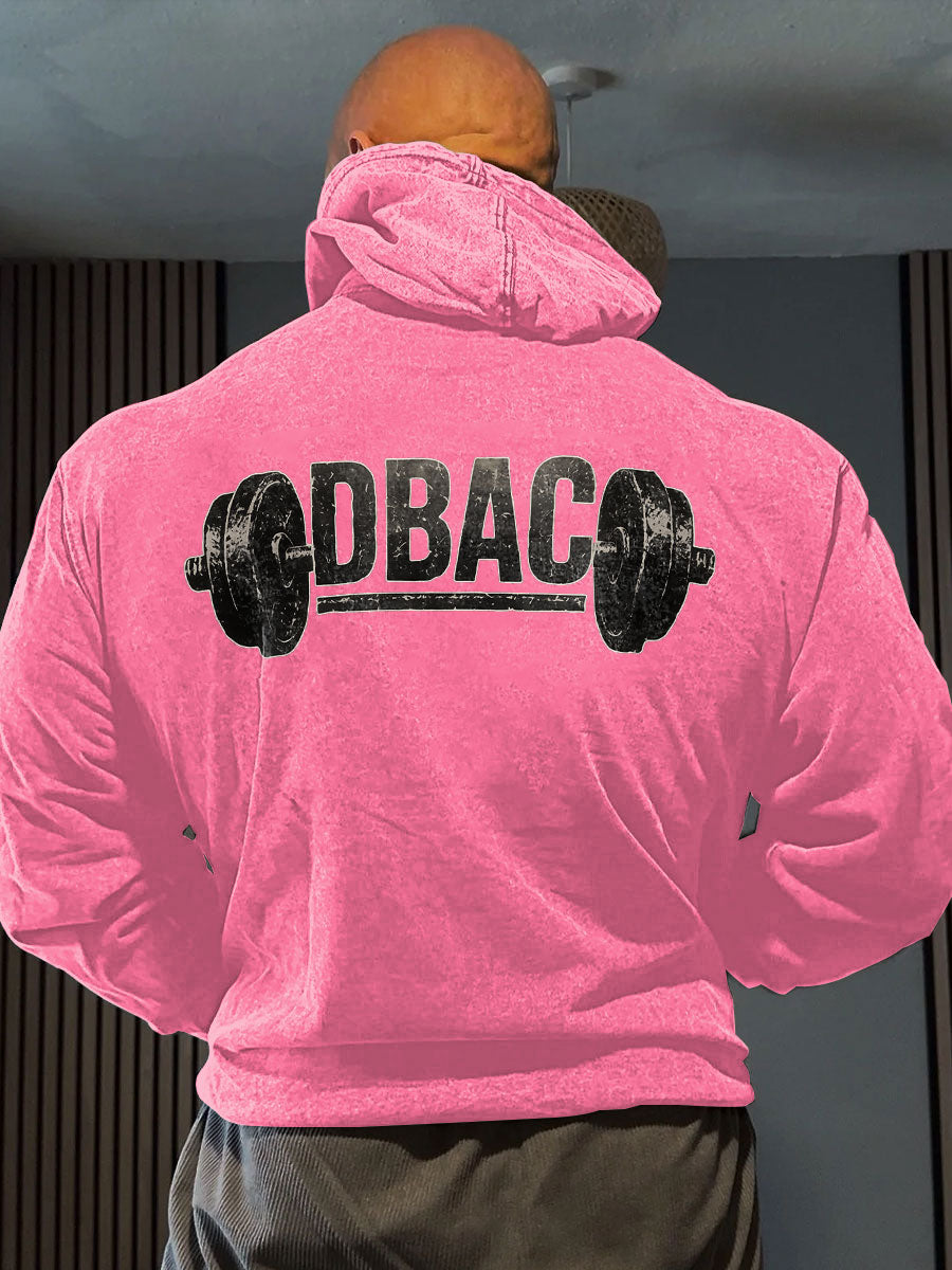 Men's Limerick Lion Ireland's Strongest Man Printed Hoodie