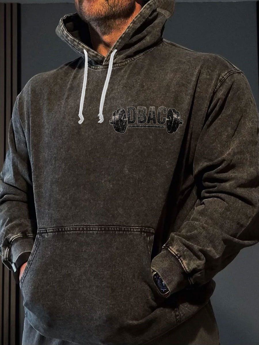 Men's Limerick Lion Ireland's Strongest Man Printed Hoodie