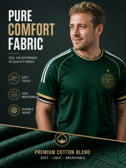 Men's Celtic Football Printed short sleeve t-shirt