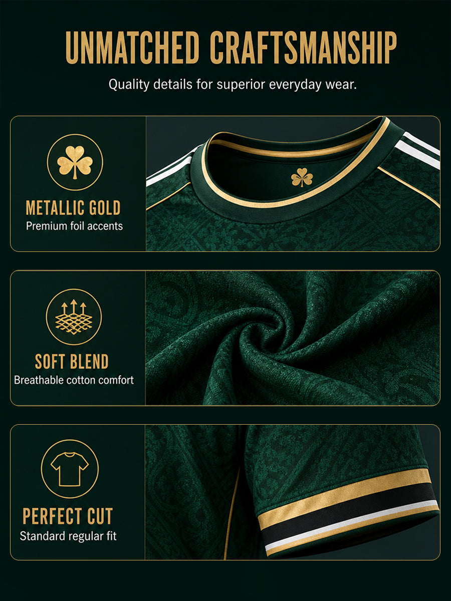 Men's Celtic Football Printed short sleeve t-shirt