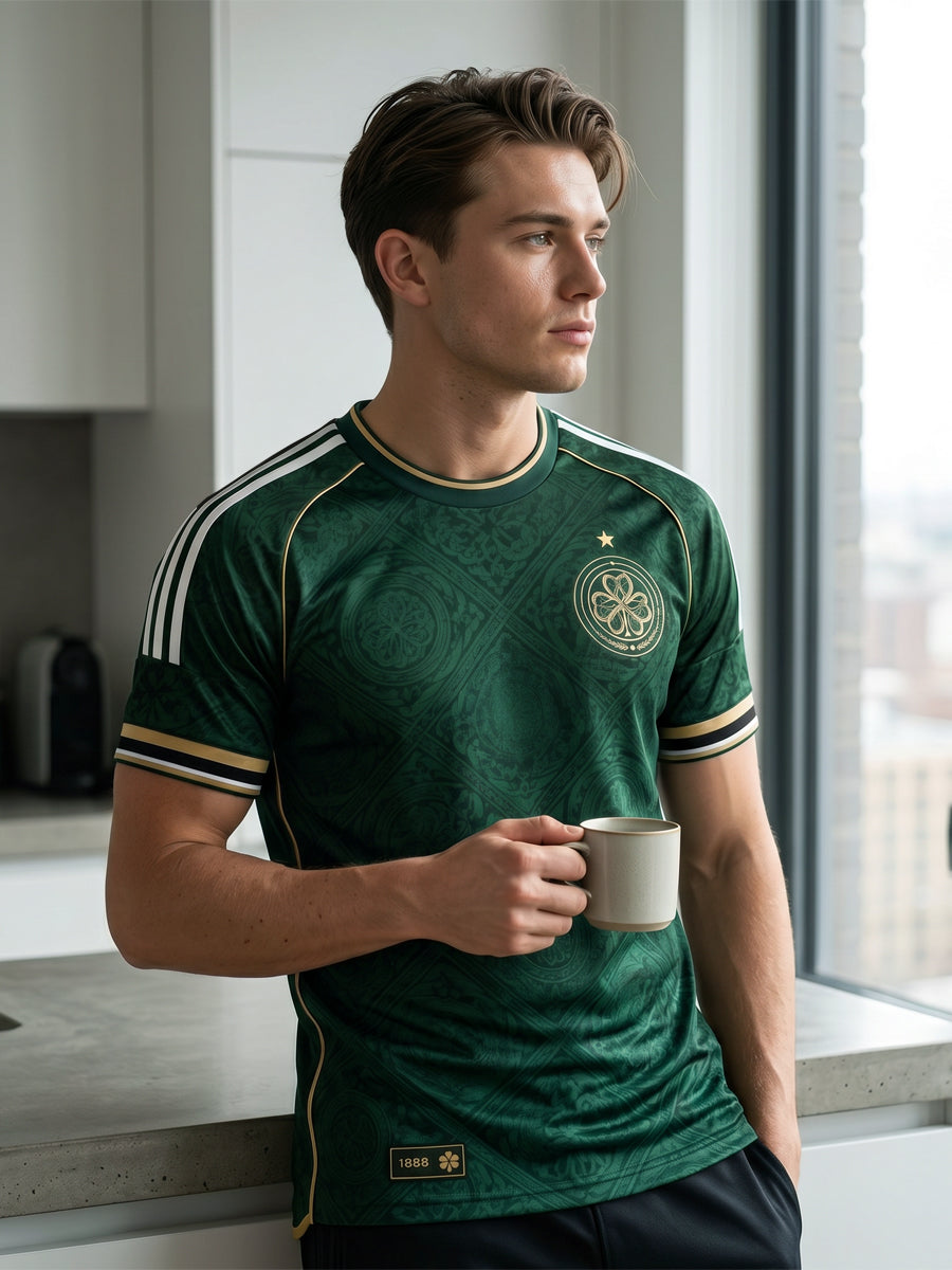 Men's Celtic Football Printed short sleeve t-shirt