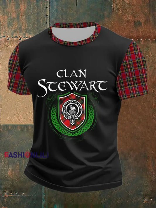 Men's Scottish Flag Short Sleeves T-shirt