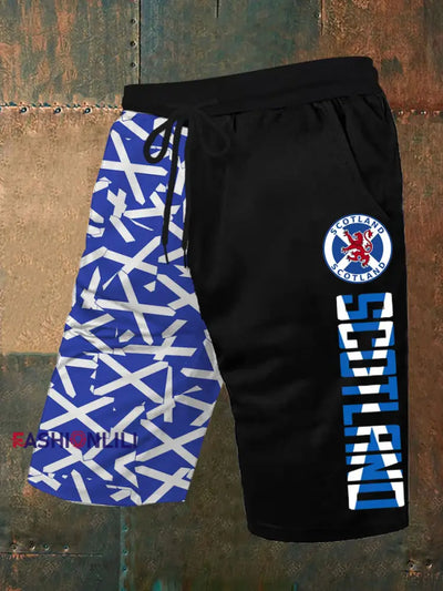 Men's Scottish Flag Shorts