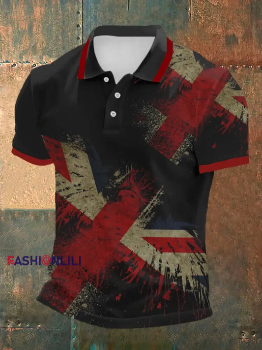 Men's Union Jack RAF Eagle Premium Sublimation Shirt