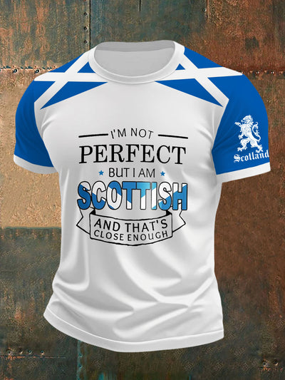 Men's Scottish Flag Short Sleeves T-shirt