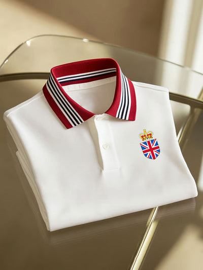 Men's Vintage British Crown Casual Shirt