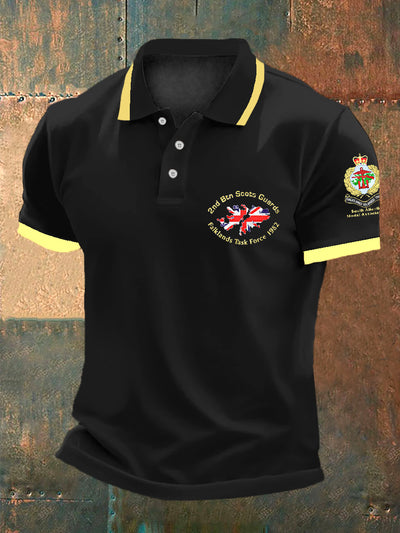 Men's Falklands War Veteran Embroidered Shirt