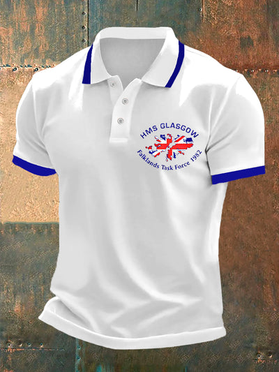 Men's Falklands War Veteran Embroidered Shirt