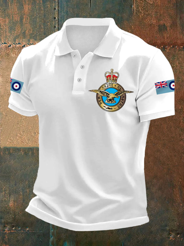 Men's RAF Print Casual Top