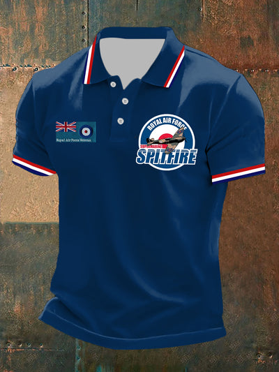 Men's Royal Air Force Print Casual Tee