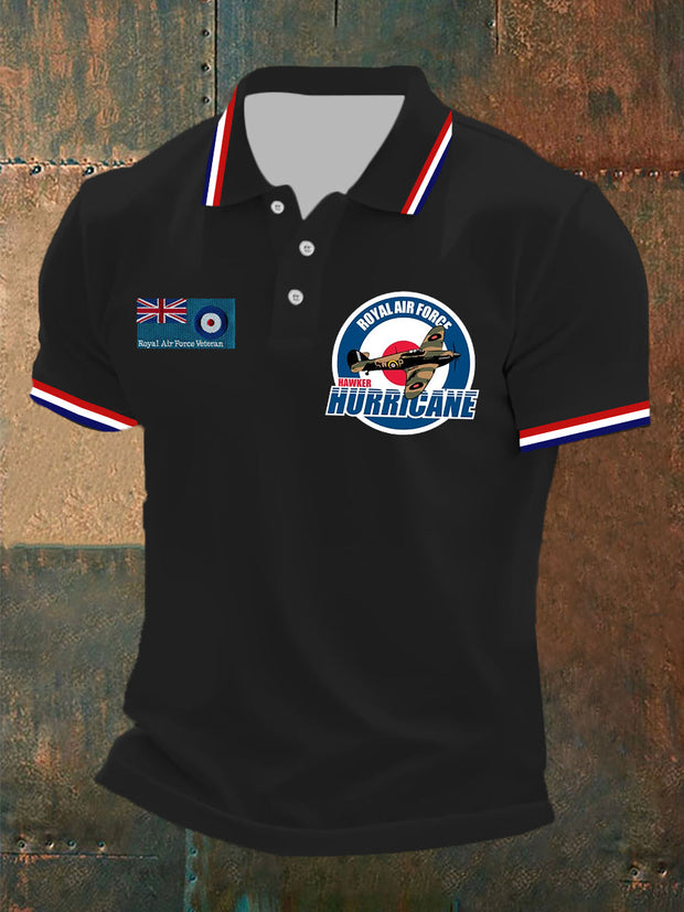 Men's Royal Air Force Print Casual Tee