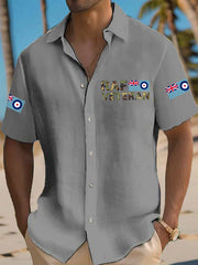 Men's RAF Veteran Casual Short Sleeve Shirt