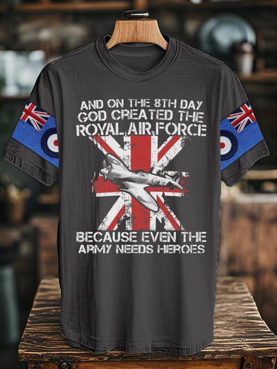Men's British Air Force Casual T-Shirt