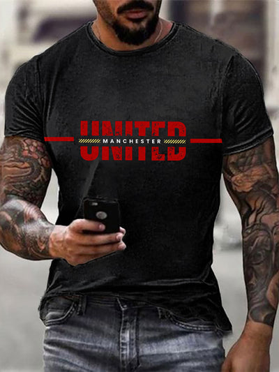 Men's Manchester United Short Sleeves T-shirt