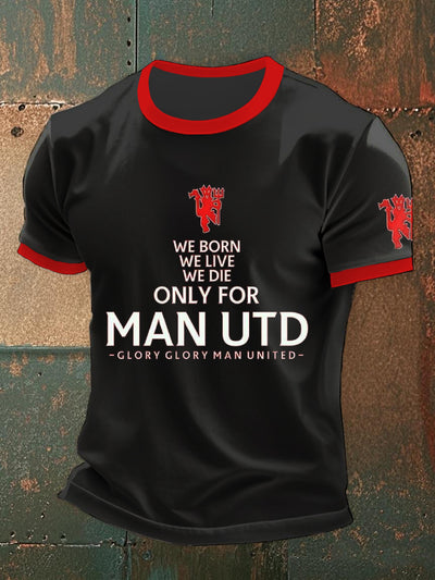 Men's Manchester United Short Sleeves T-shirt