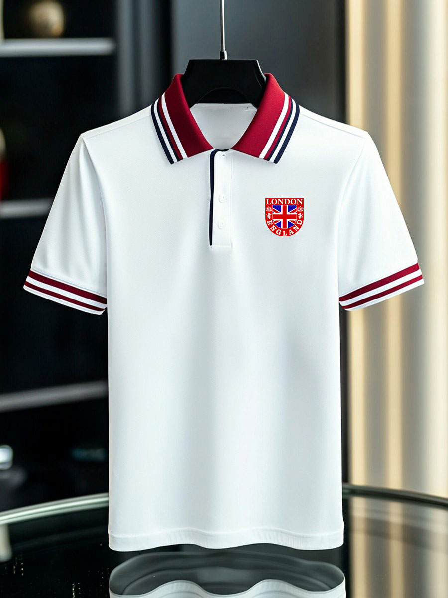 Men's Vintage London England Casual Shirt