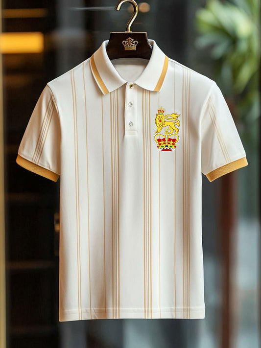 Men's Vintage British Crown Casual Shirt