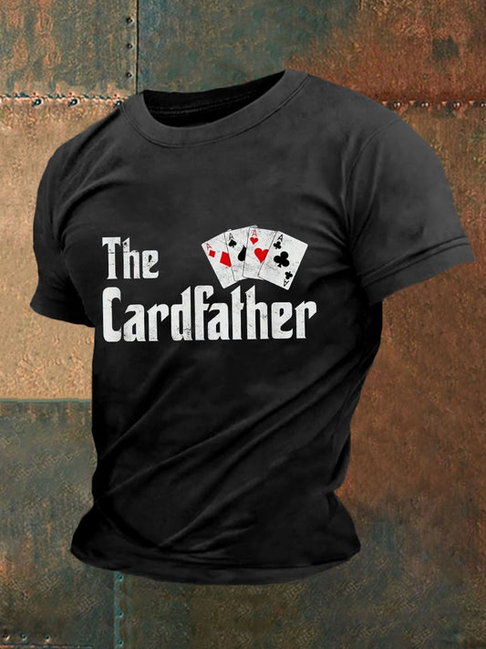 Men's poker T-shirt
