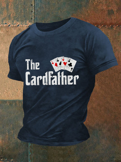 Men's poker T-shirt