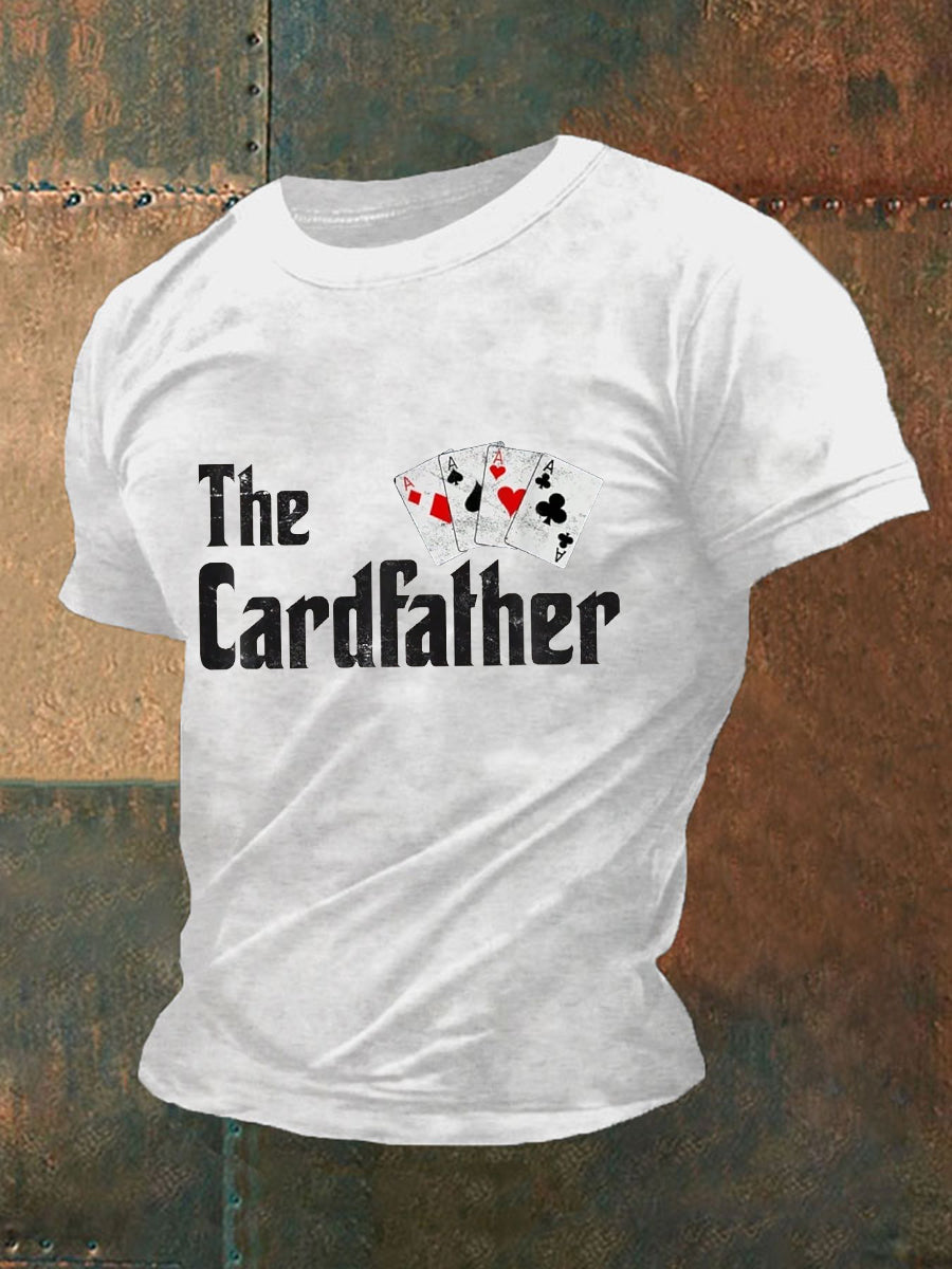 Men's poker T-shirt