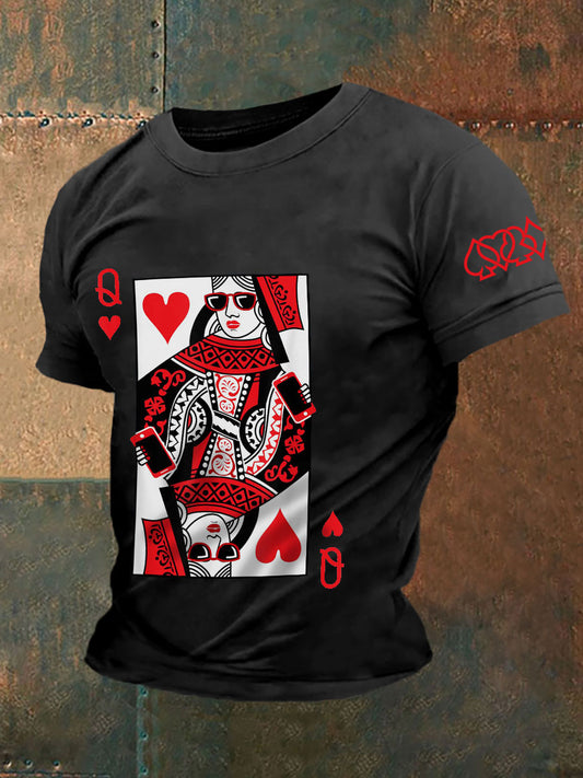 Men's Queen of Hearts T-shirts