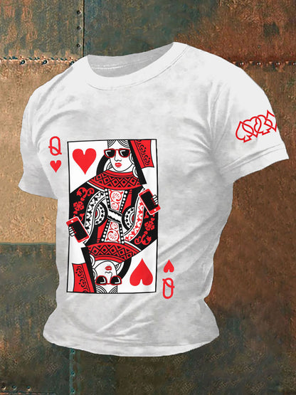 Men's Queen of Hearts T-shirts