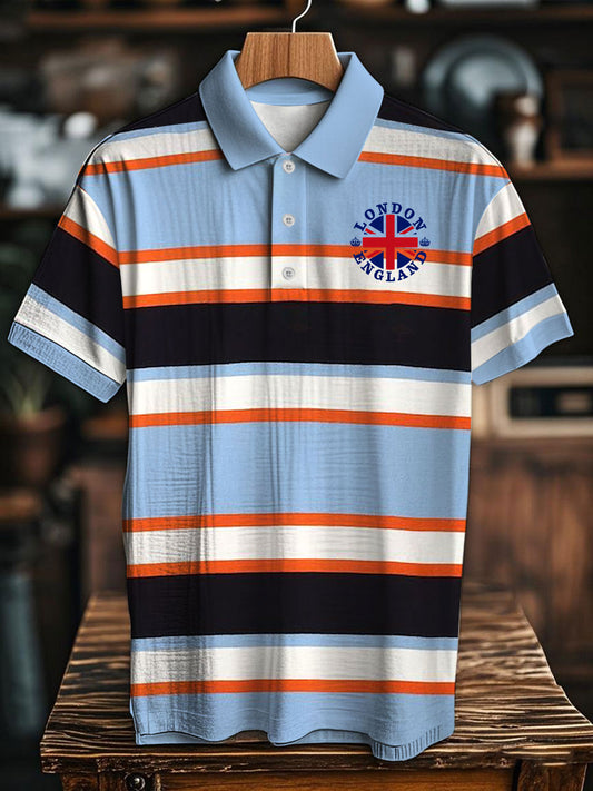 Men's Vintage London England Casual Shirt