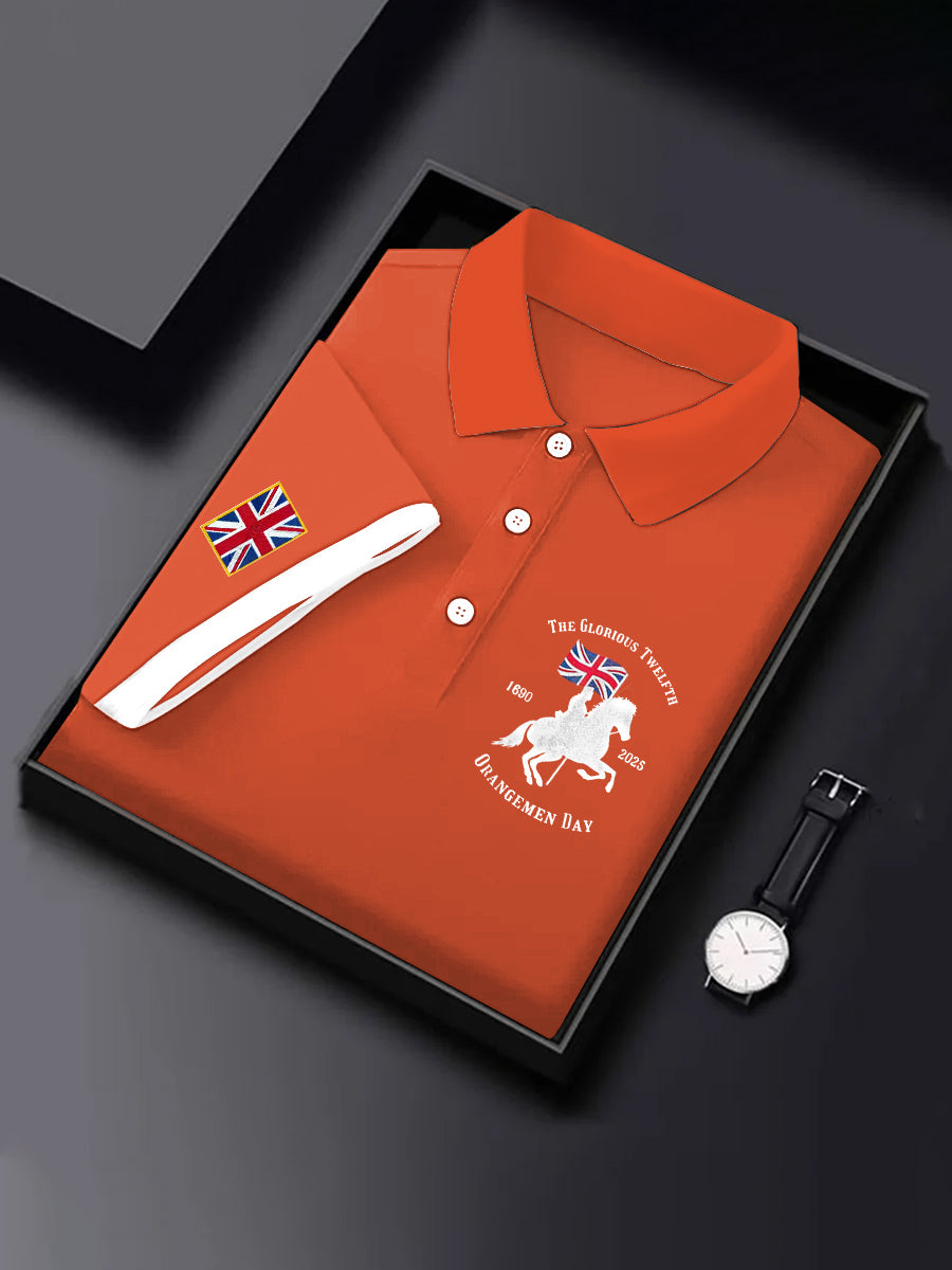 Men's Glorious Twelfth King William Of Orangemen Day 1690 2025 T-Shirt