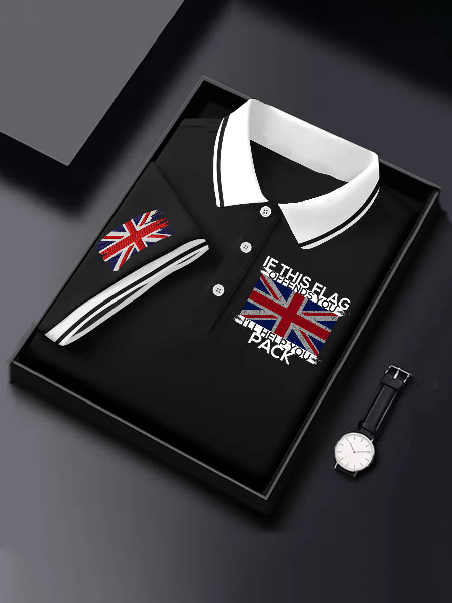 Men's If This Flag Offends You Short Sleeve Shirt