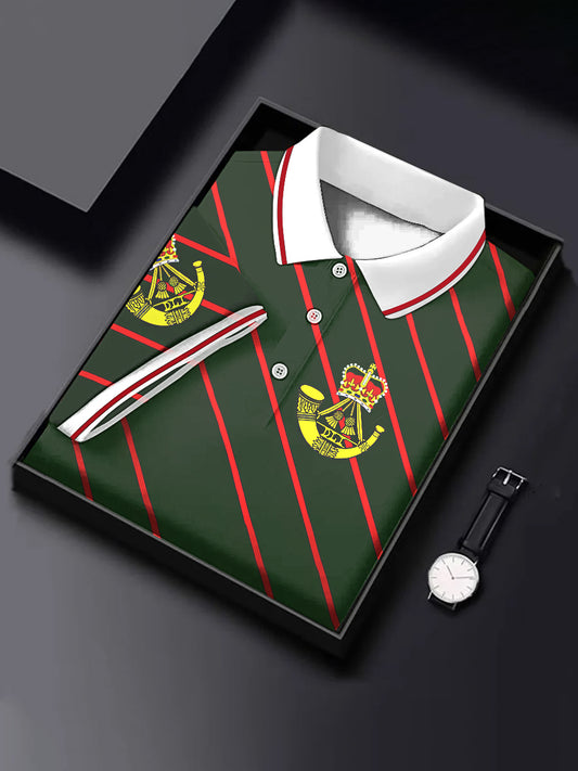 Men's Business Style Badge Top