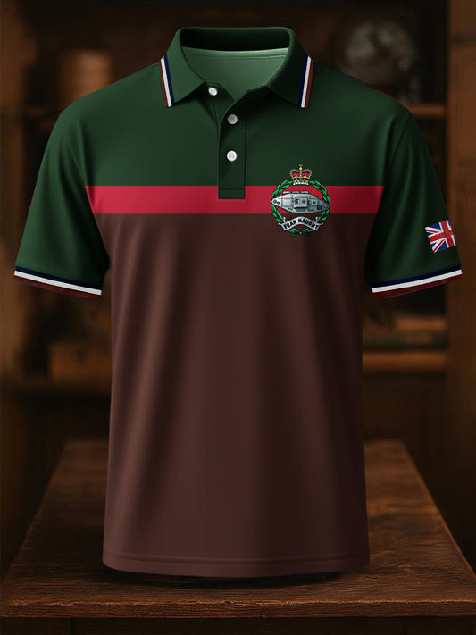 Men's Business Style Badge Top