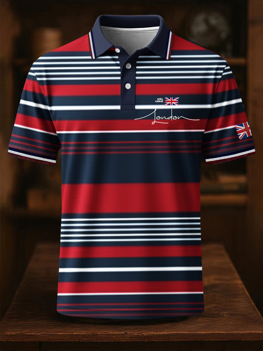Men's Business Style Badge Top