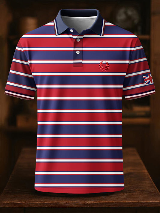 Men's Business Style Badge Top