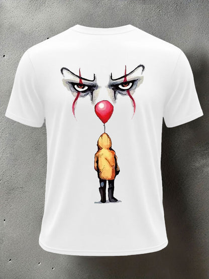 Men's Horror Halloween You'll Float Too Short Sleeve T-shirt