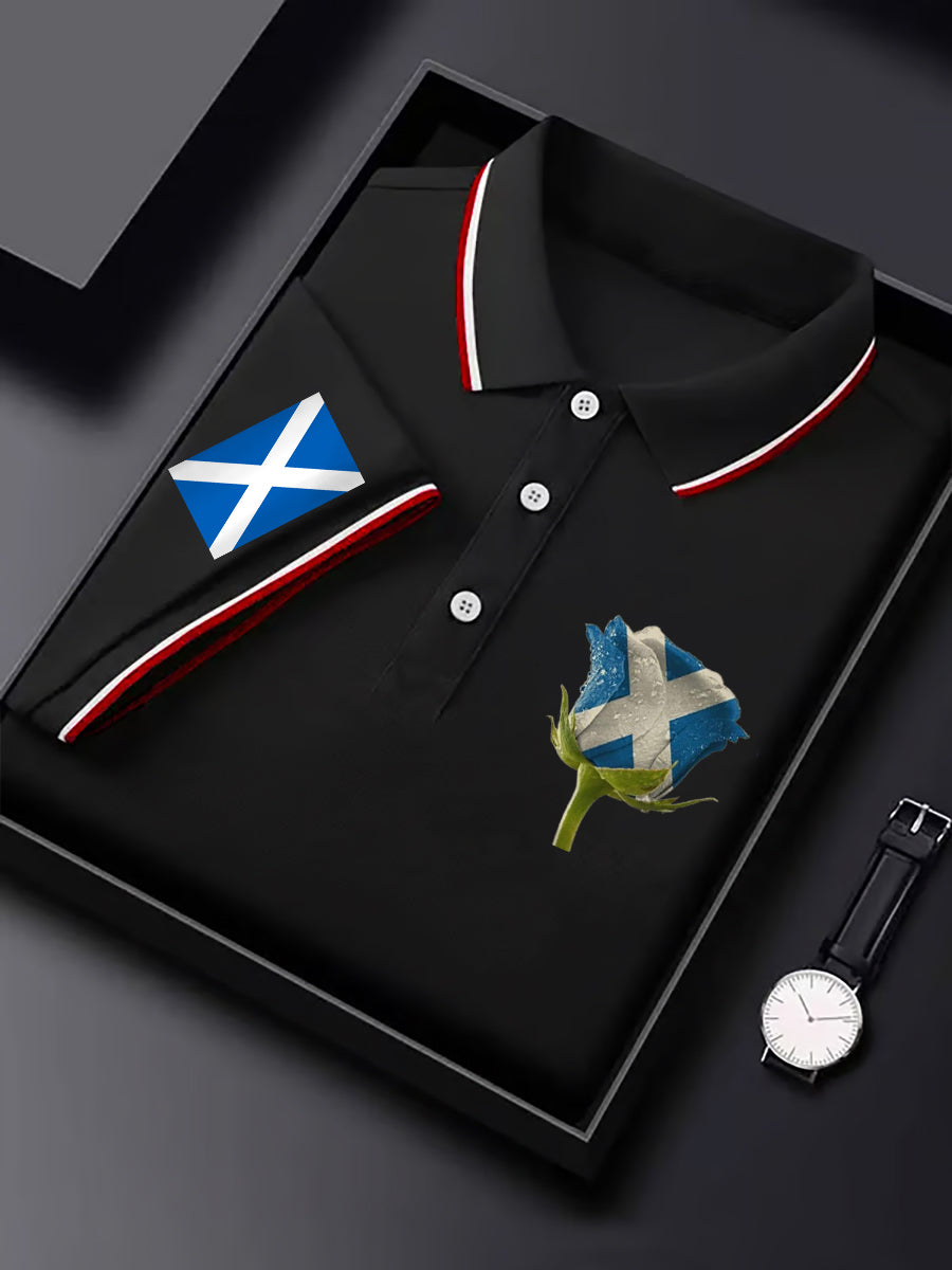 Men's Scottish Rose short sleeve shirt