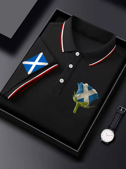 Men's Scottish Rose short sleeve shirt