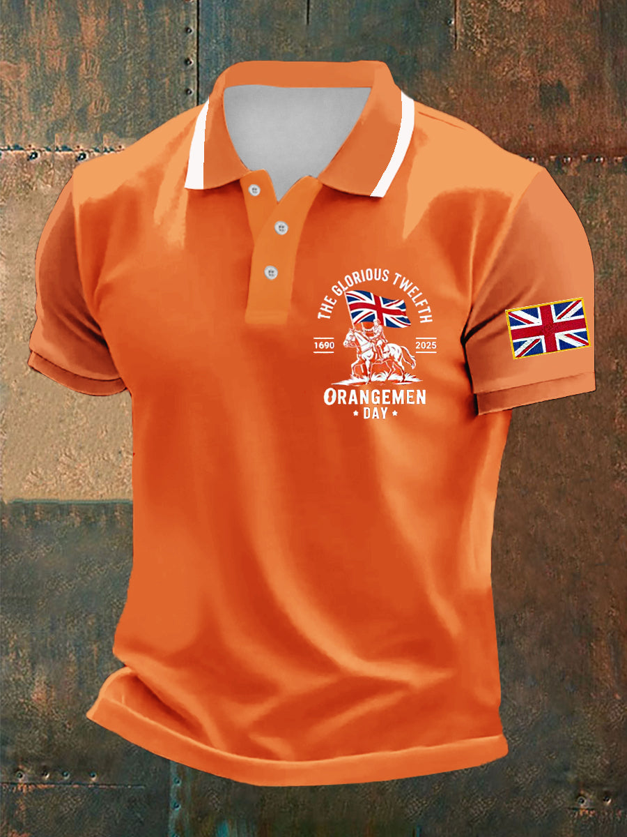 Men's Glorious Twelfth King William Of Orangemen Day 1690 2025 T-Shirt