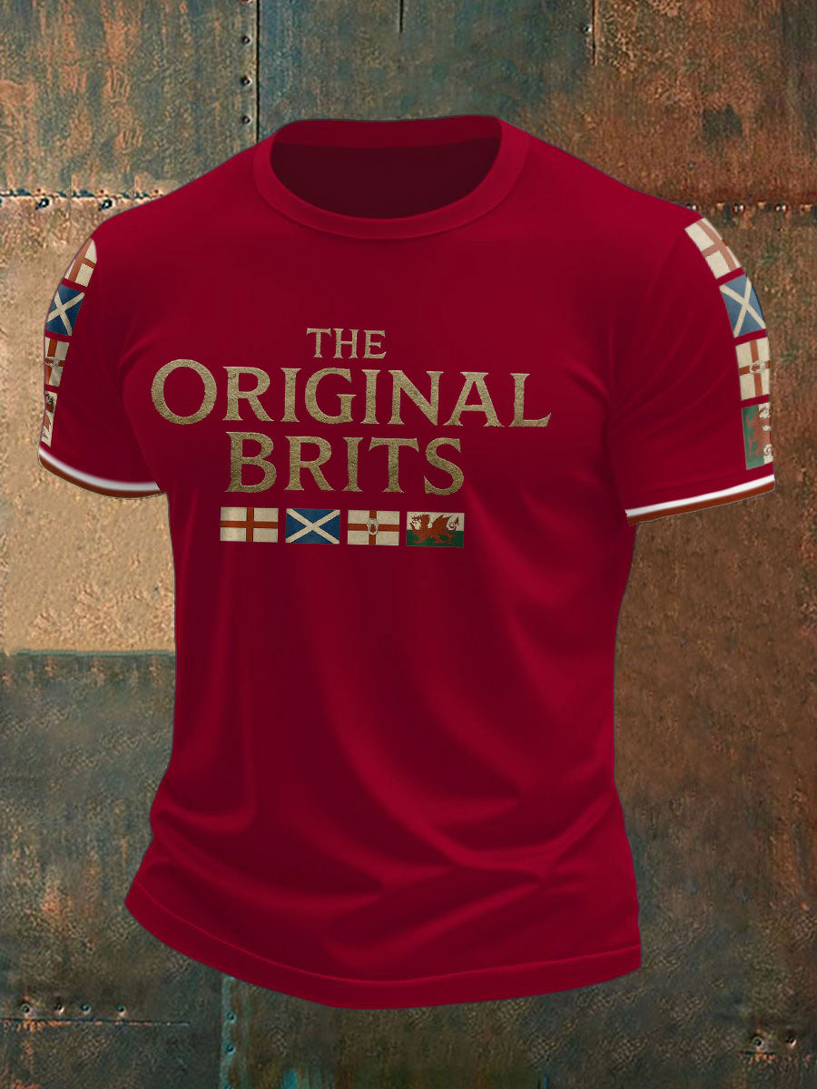 Men's The Original Brits Printed T-shirt