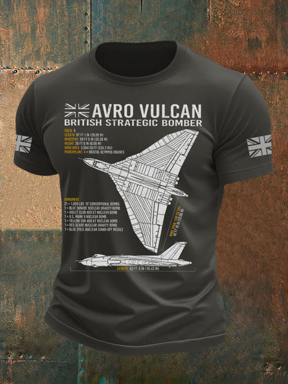 Men's British Veteran Printed short sleeves t-shirt