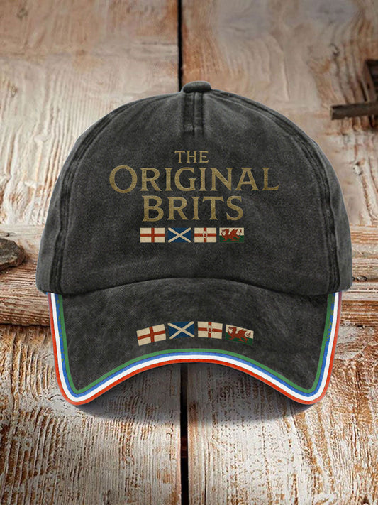 Unisex The Original Brits Printed Hat