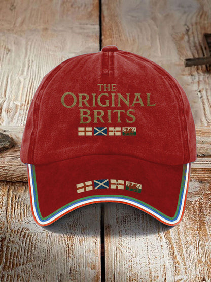 Unisex The Original Brits Printed Hat