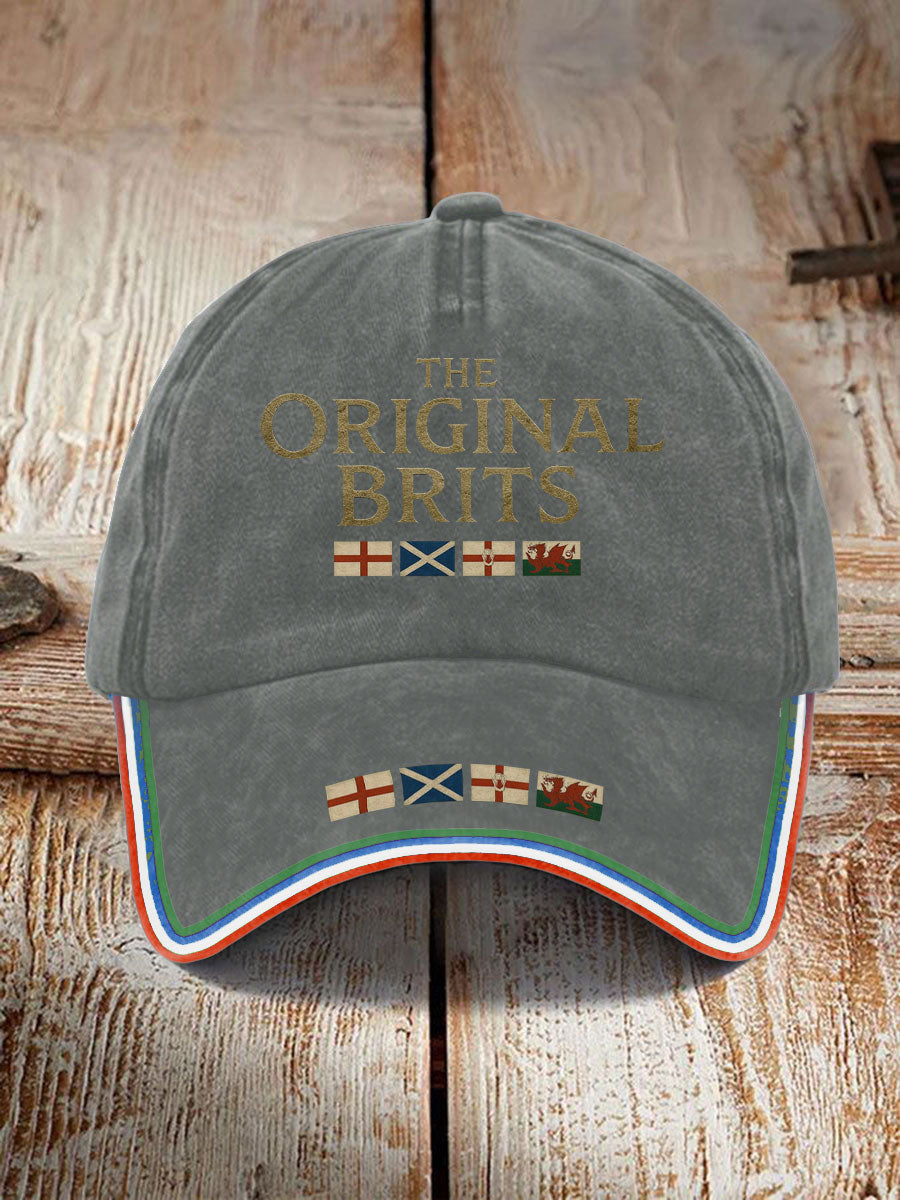 Unisex The Original Brits Printed Hat