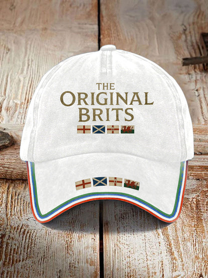 Unisex The Original Brits Printed Hat