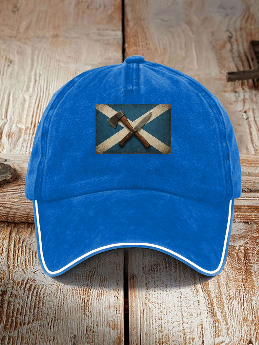 Unisex Girl's Power Scotland Print Hat