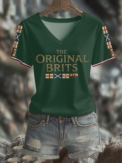 Women's The Original Brits Printed T-shirt